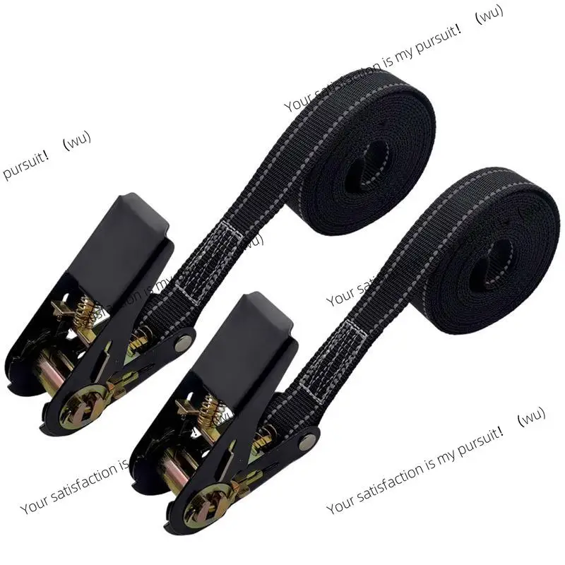 Ratchet Straps Tie Down Heavy Duty Adjustable Car Tie Down Reinforced Adjustable Axle Straps 1760lb Max Break Strength