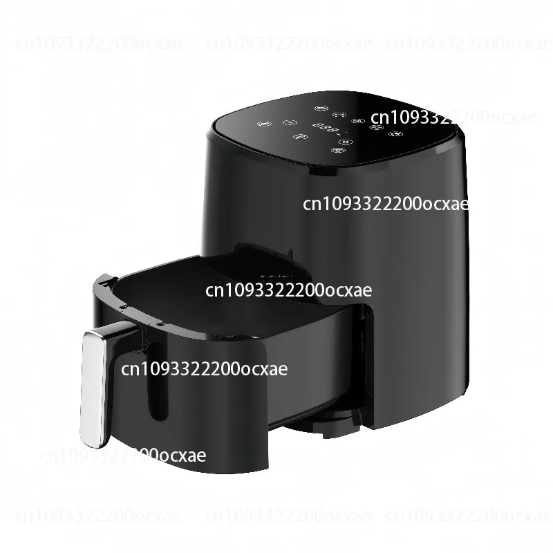 

120 В 3,3 л электрическая фритюрница, духовка, кухонная бытовая пластиковая фритюрница, духовка с сенсорным экраном, квадратная