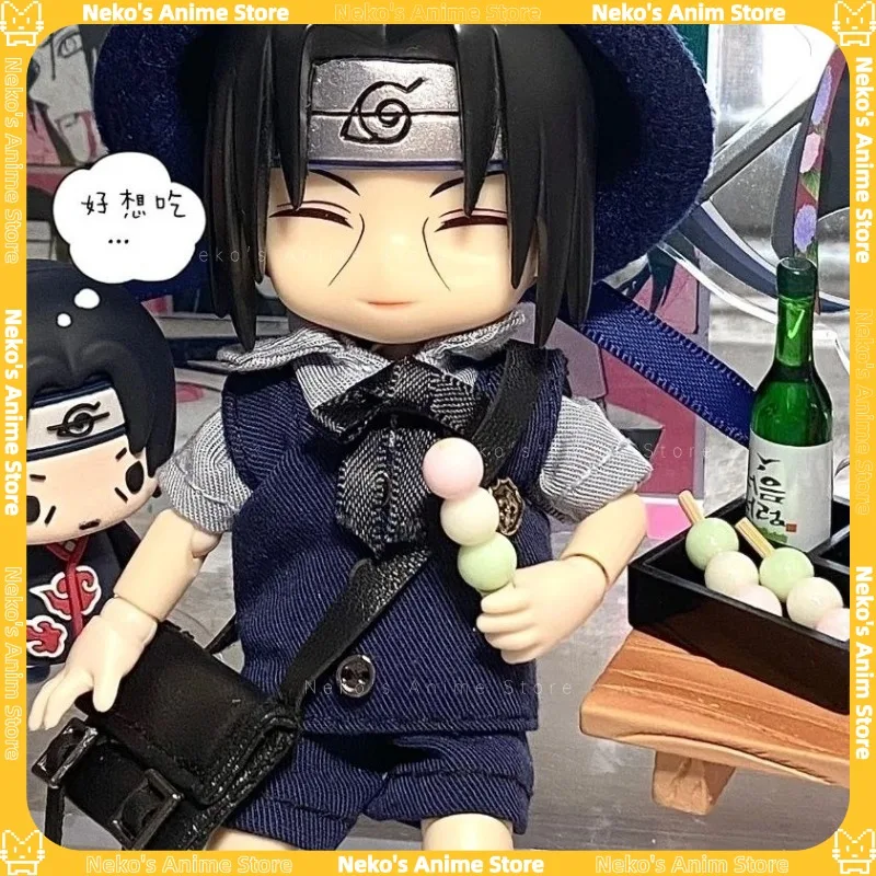 

In Stock Uchiha Itachi Ob11 Naruto Shippuden Poseable BJD Base Body Doll Clothes Uchiha Sasuke Figure Anime Toy Gift