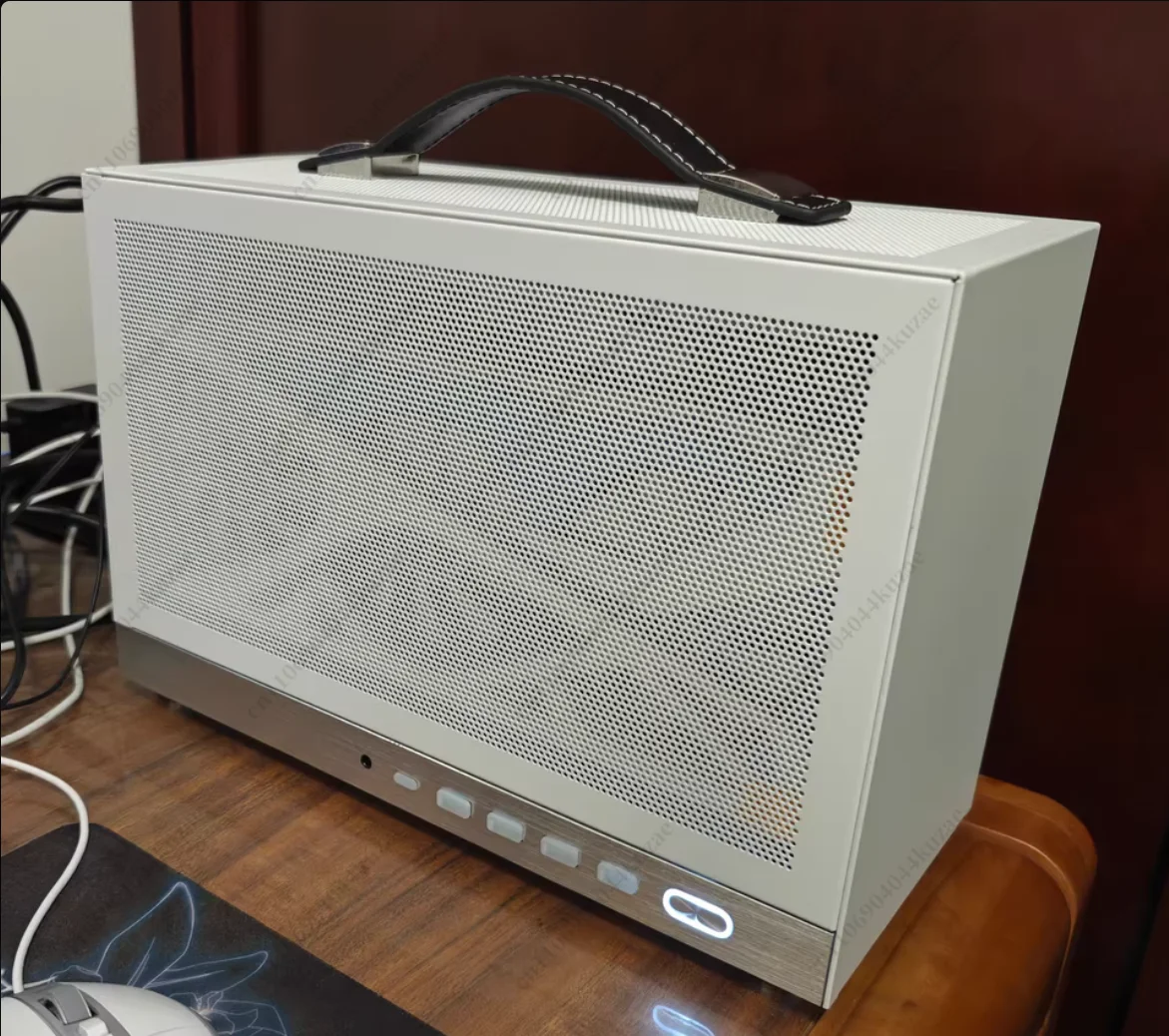 

S300 Ultra-mini ITX Chassis — портативный портативный мини-футляр для настольного компьютера типа C