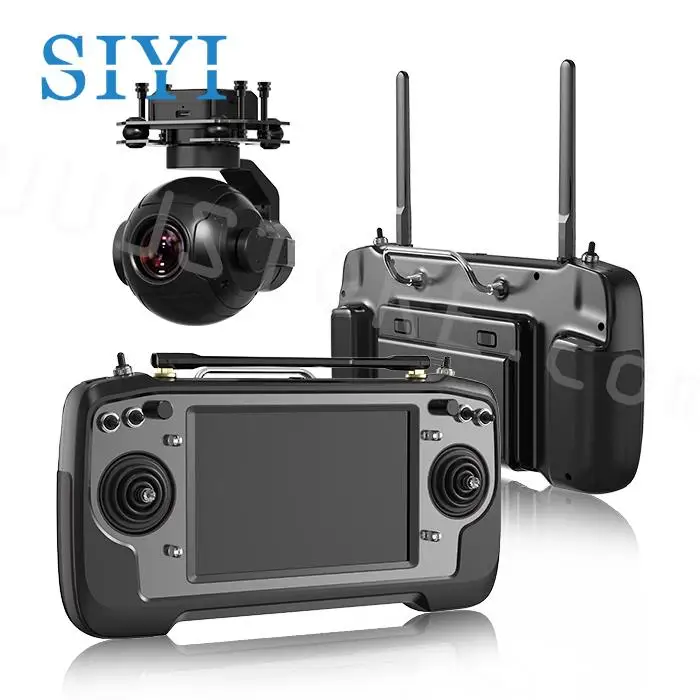 SIYI MK32E DUAL Enterprise Handheld Ground Station Smart Controller with Dual Operator and Remote Control For RC Drone Airplane