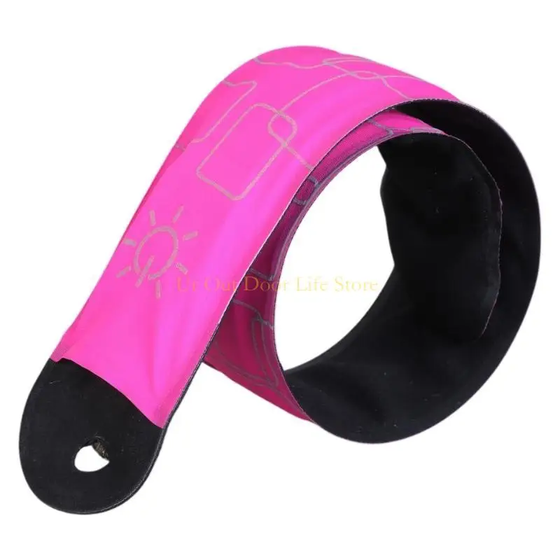 77UF LED Wristband Cycling Safety Armband Light Bracelet Wearable Running Arm Belt