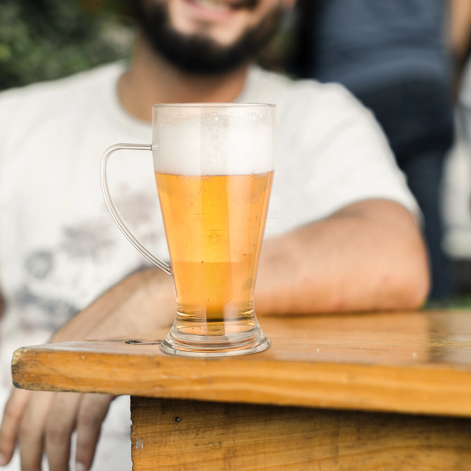 

Plastic Beer 460 Ml Drink Cup H Clear Elegant Safe Classic Design Drink Cup Juice Water Party Gift