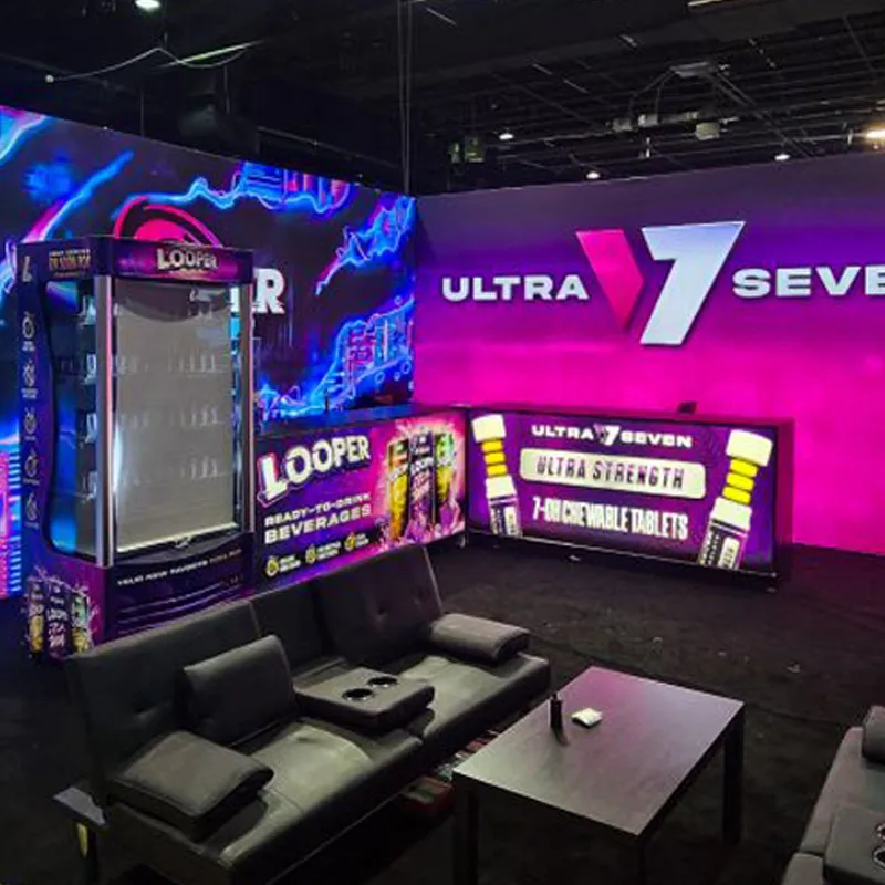 كشك عرض تجاري محمول 20 × 20 قدم، كشك عرض المعارضات، حامل معرض من الألومنيوم