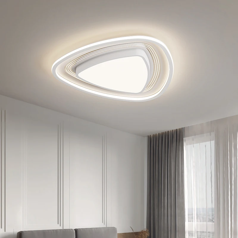 Moderno minimalista LED luz de teto, casa atmosférica, retangular luminárias, quarto, sala de estar, sala de jantar, AC 85-220V