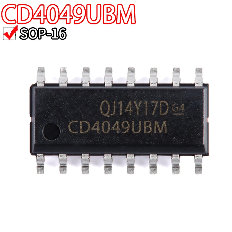 20pcs CD4049UBM CD4049BM CD4049 SOP-16  Plastic protective casing
