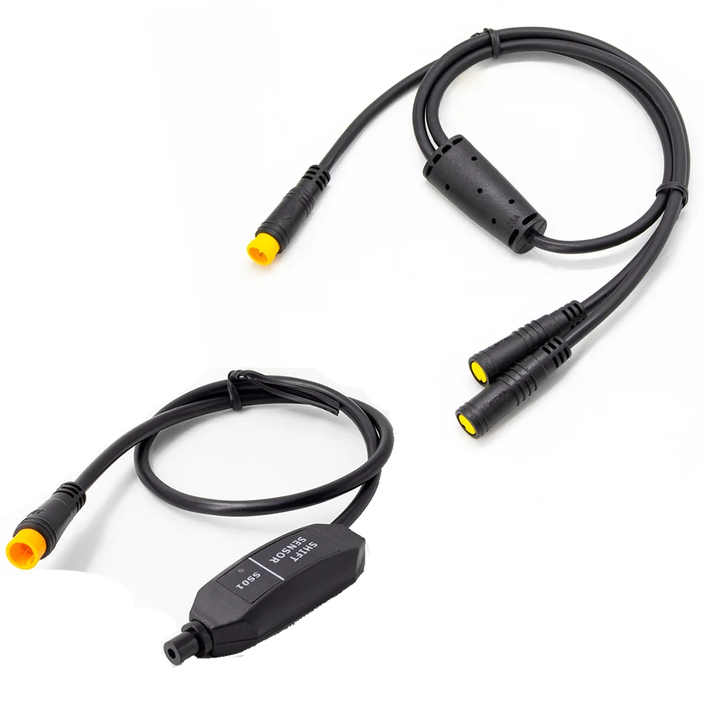 Bafang Parts Ebike Gear Shift Sensor and Twist Throttle For BBSHD BBS02 BBS03 BBS01 Motor also Ebike Light and Thumb Throttle