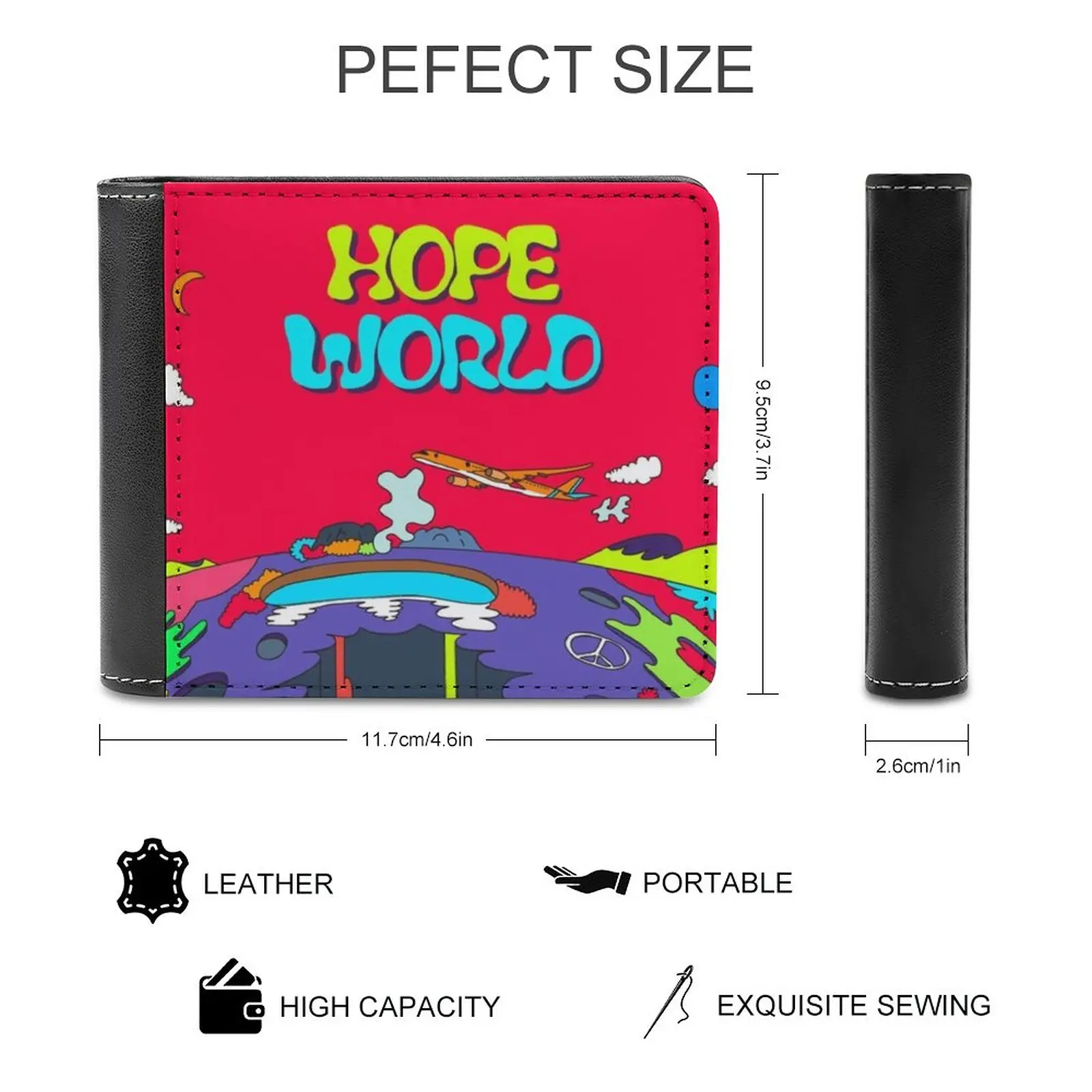 Hope World Iphone Samsung Case Men Wallet Pu Leather Short Male Purses Credit Card Wallet For Men Money Bag Rm Jin Jimin J Hope