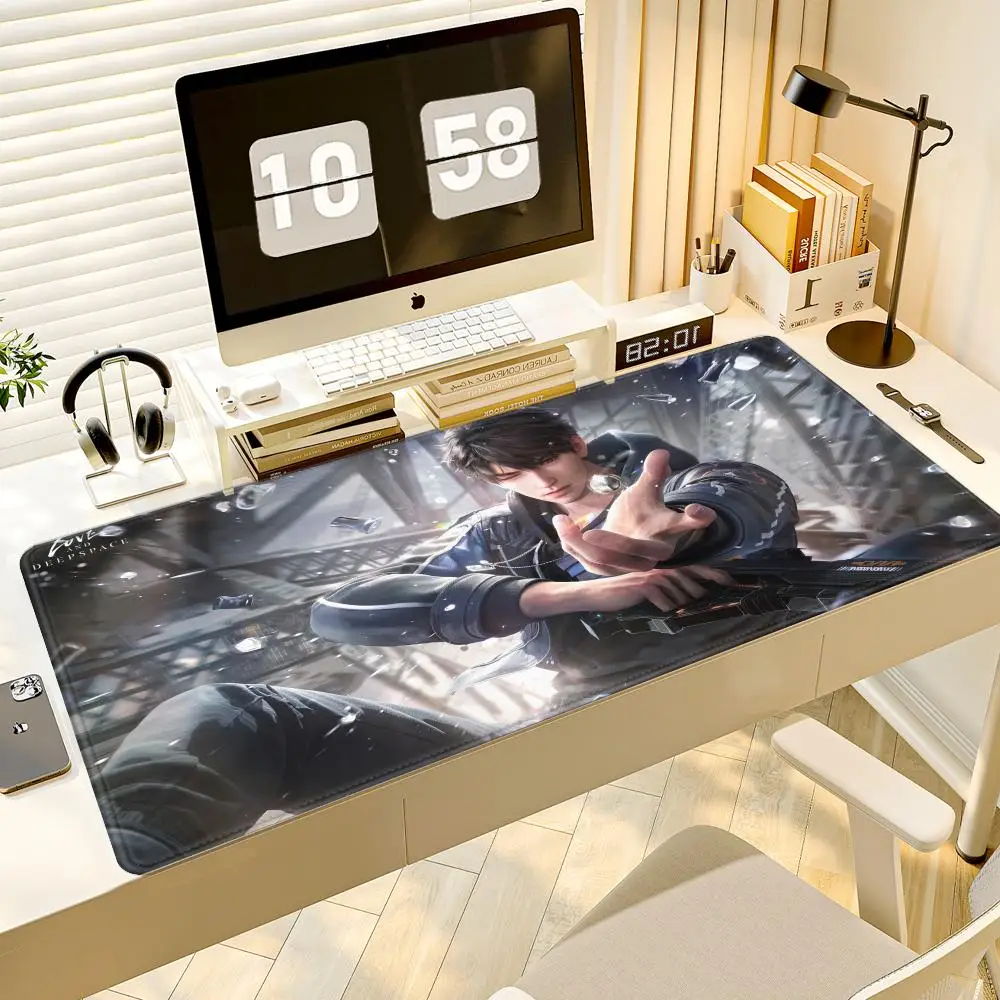 Mauspad Spiel Love and Deepspace Caleb Mousepad Büro PC Anime Gaming HD Print Tastatur Pad Laptop Desktop Mauspad Mädchen Geschenk