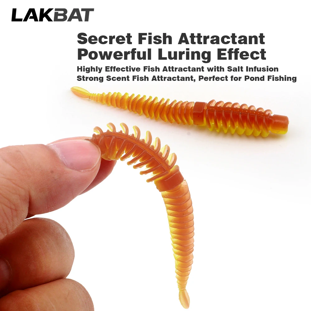 10 Stück Weiche Köder 6,5cm 7,5cm 8,5cm TPE Wurmköder mit Fischgeschmack Swimbait Crankbait Jig-Haken Karpfenangel-Zubehör Pesca-Ausrüstung – Detail 6