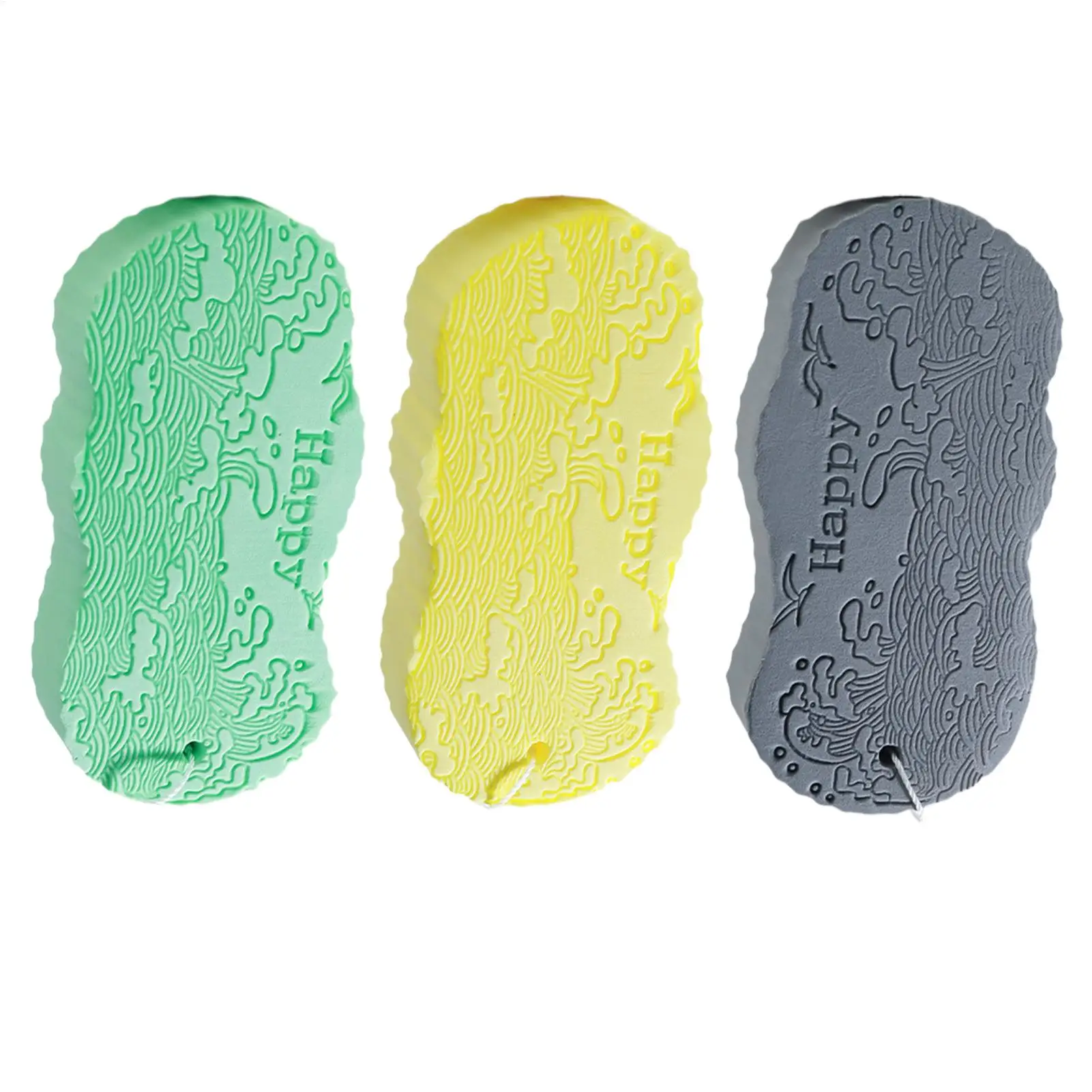 Magic Children Bath Sponge Body Exfoliating Dead Skin Sponge Massager Cleaning Shower Brushes Peeling Sponge Artifact