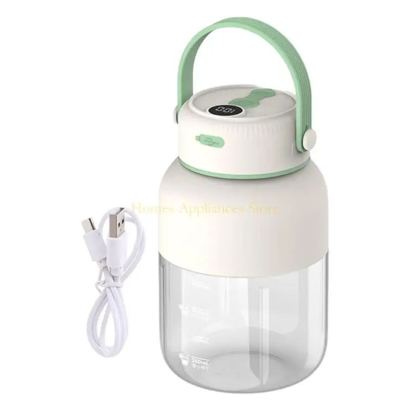 

D0AB High Efficiency Motor Juicer with LED Battery Display Rechargeable Juice