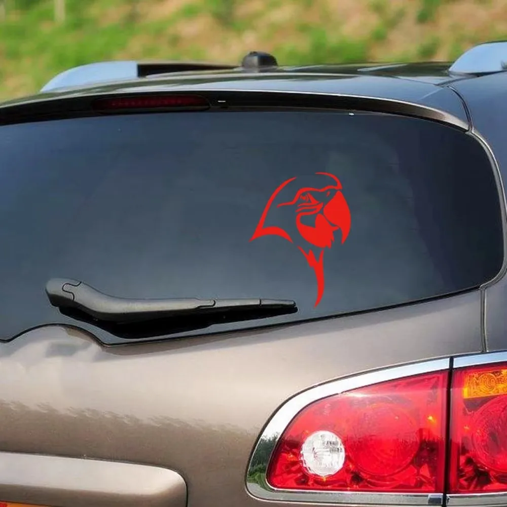 Parrot bird avatar cute design, car window bumper, motorcycle accessories decoration, vinyl sticker