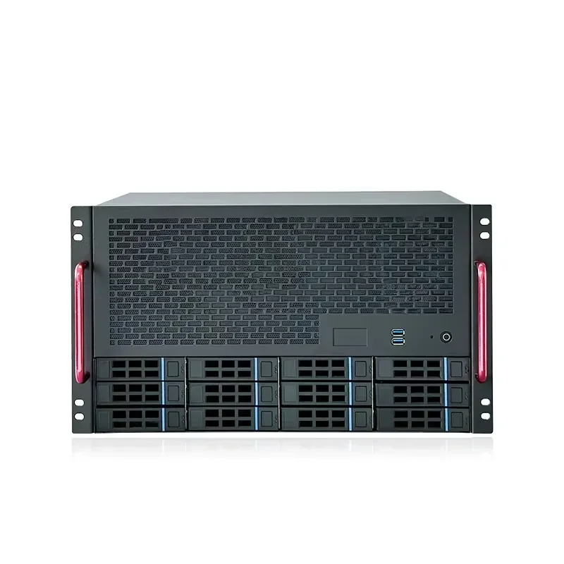 12S4 High Performance Gaming PC Case On-Demand Rack Server 12g Backplane ATX for Businesses and Organizations
