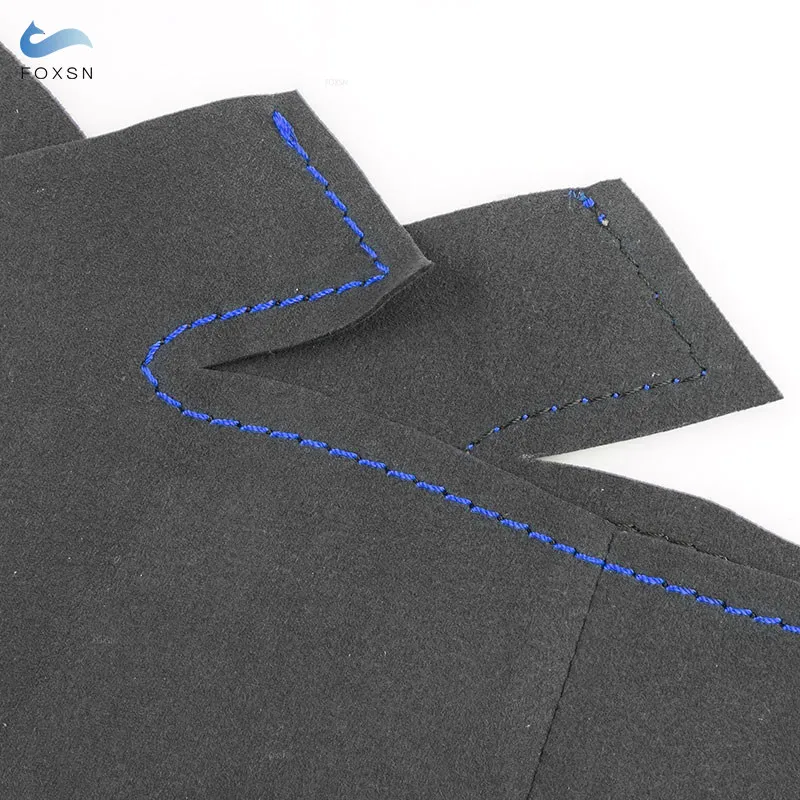 Blue-stripe Car Steering Wheel Cover For Mercedes Benz C Class W203 2001 2002 2003 2004 2005 2006 2007 Suede Leather Accessories