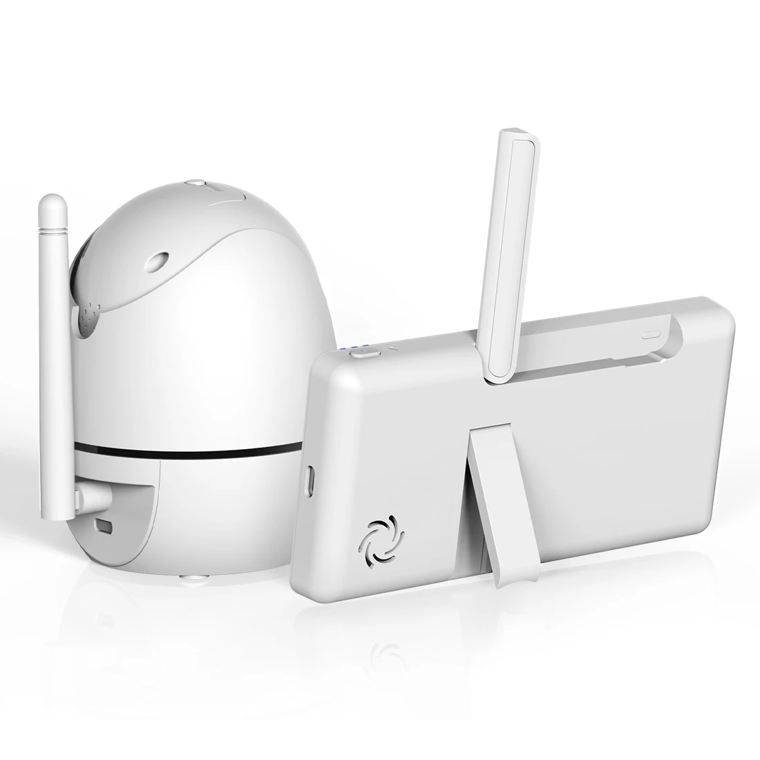 Baby  Camera Temperature Crying Detection Infrared Two-way Audio  Baby  With Motion Sensor 5 Inch Screen