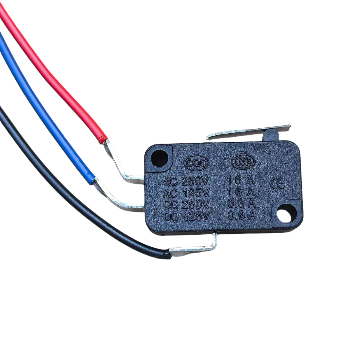 

1 pcs/lots ultra high end silver dot micro switch solder wire 300mm KW7-1I small self resetting stroke limit signal 16A IC