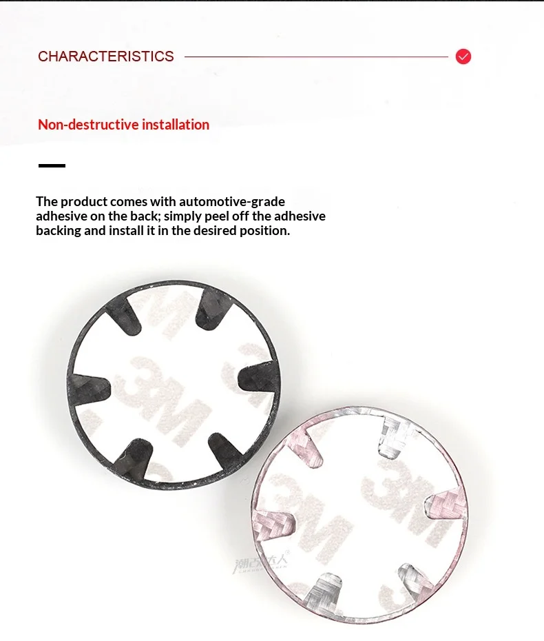 Echte Carbonfaser-Autozubehör-Aufkleber für den Motorstart-Stopp-Knopf, Innenverkleidung für Lexus IS ES GS NX RX LX RC F. – Detail 10