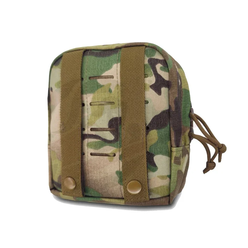Tactical Waist Bag Airsoft Survival EDC Laser Cutting Molle Pouch Hiking Hunting Multi-Purposed Utility Storage Tool Pouch Gear
