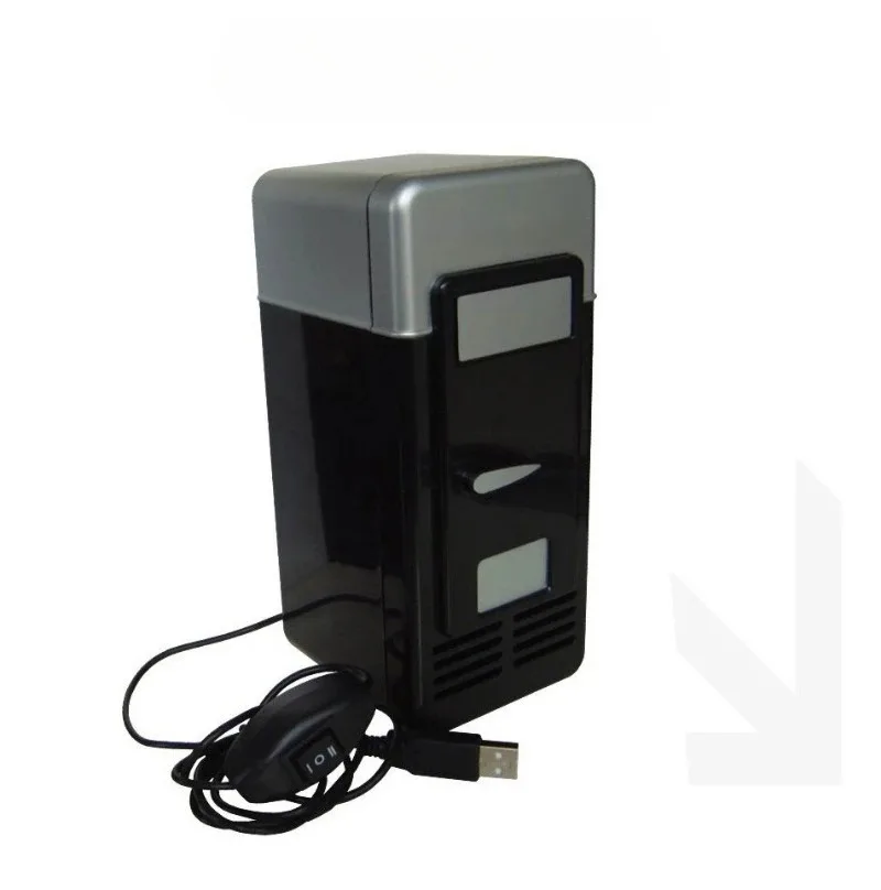 

Мини-холодильник USB Маленький USB-холодильник с возможностью охлаждения и подогрева с помощью переключателя управления кабелем Отопление и охлаждение двойного назначения
