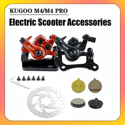 8 / 10 Inch Electric Scooter Brake Base, Disc Brake Caliper, Front and Rear Disc Rotor Brake, Applicable To KuGoo M4