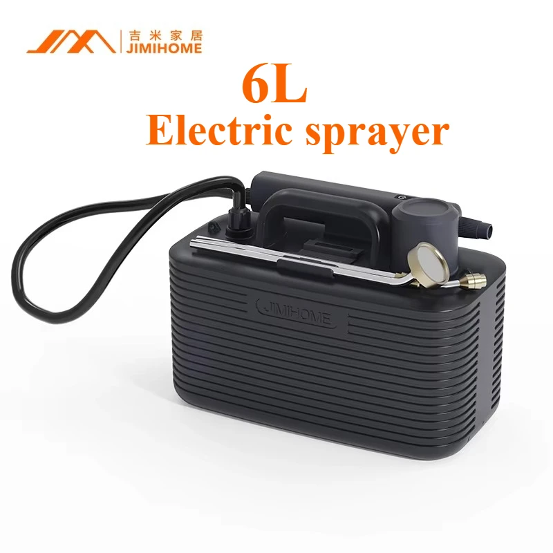 

JIMIHOME 6L Electric Sprayer USB Rechargeable Handle and Retractable Wand, with Adjustable Shoulder Strap for Garden,Lawn