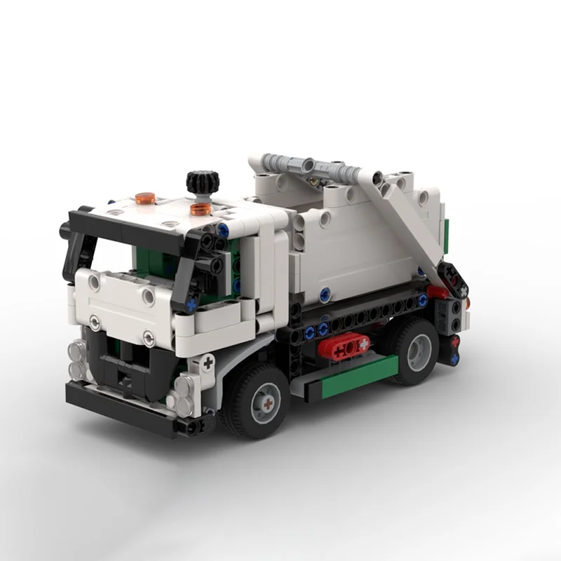 406pcs MOC Skip Loader Truck Technical Model Building Blocks Toys Architecture Idea Education Brick Christmas Gift Birthday