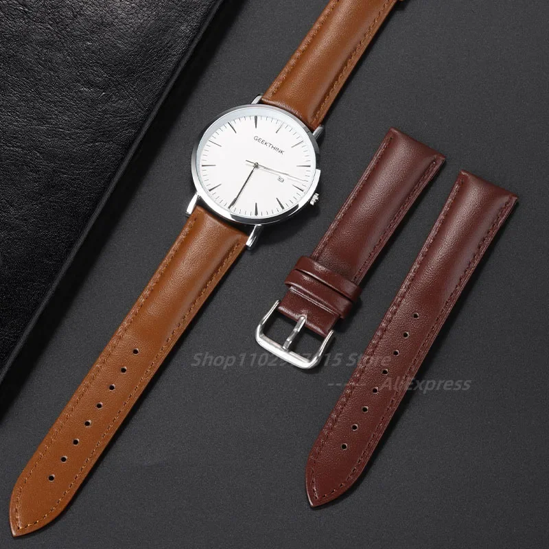 سوار ساعة من الجلد بديل ، حزام من مادة ناعمة ، سوار لساعة المجرة ، 12 ، 13 ، 14 ، 15 ، 16 ، 17 ، 18 ، سامسونج ، 19 ، 20 ، 21 ، 22 ، 23 ، 24