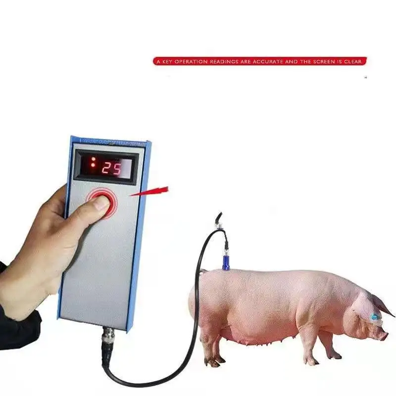 Pig back  tester, animal back  thickness tester, pig raising equipment and Back instrument