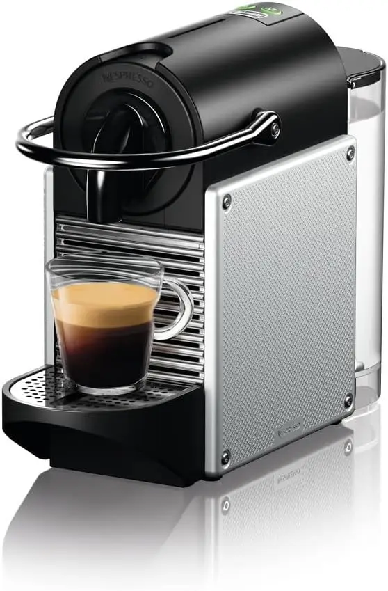 

Nespresso Pixie Espresso Machine, 1100ml, Aluminum,Silver