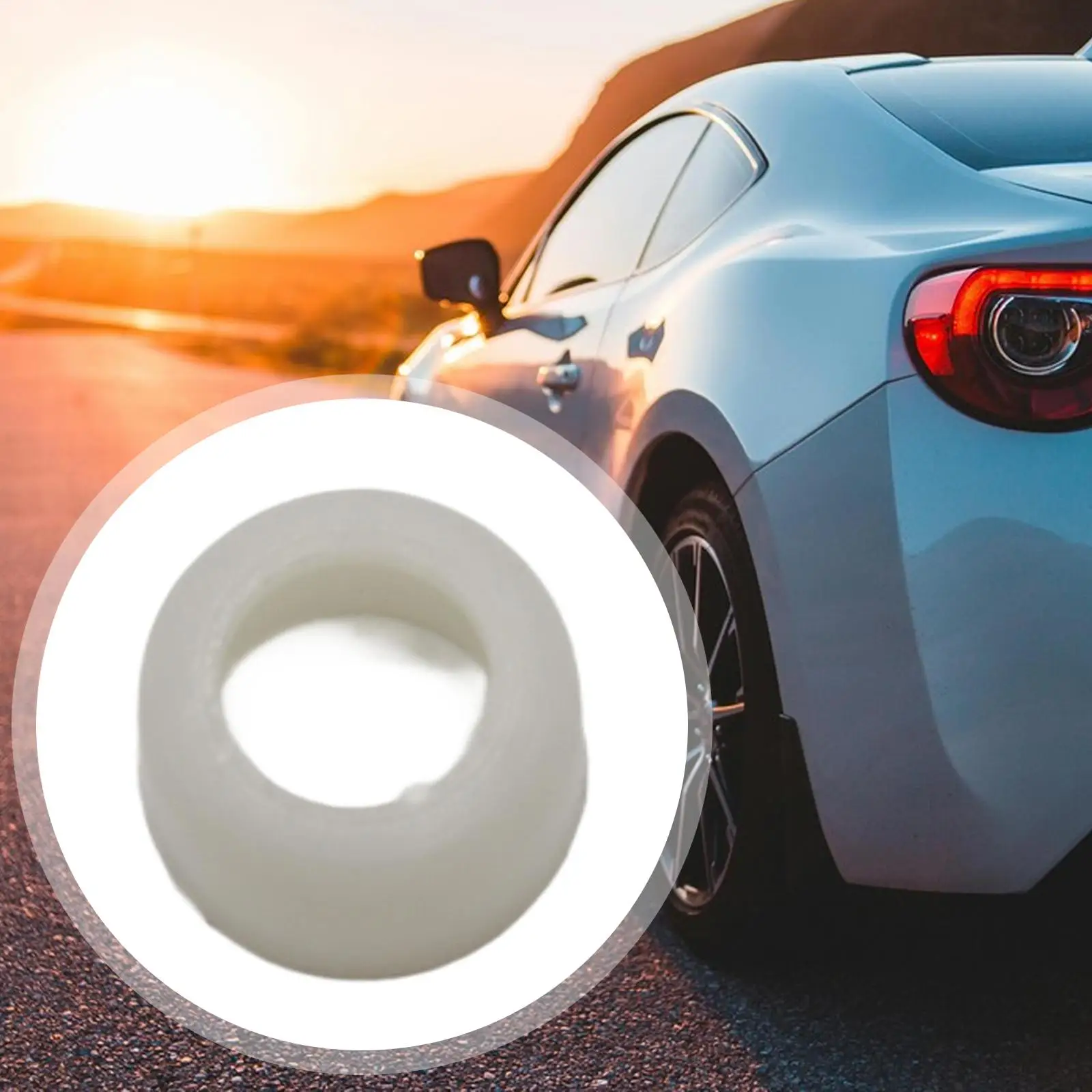 

Gear Shifter Knob Bushing Rubber White Replacement Car Accessory for Mazda 6 2017 Interior Upgrade