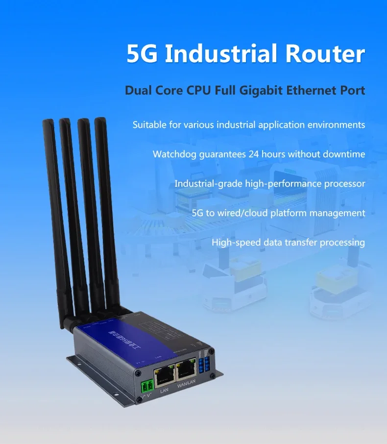 وصول جديد ZLWL 5G الصناعية واي فاي VPN راوتر راوتر لاسلكي مع فتحة بطاقة Sim المزدوجة #5