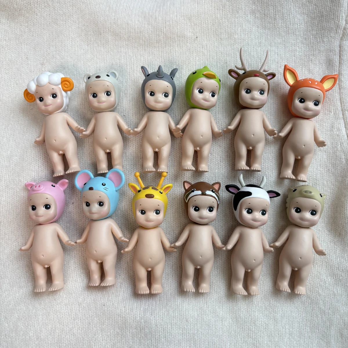 Sonny Angel Alte Version Animal v1 v2 2011-2016 Serie Schafe Elefant Hahn Keine Box Keine Tasche Blindbox