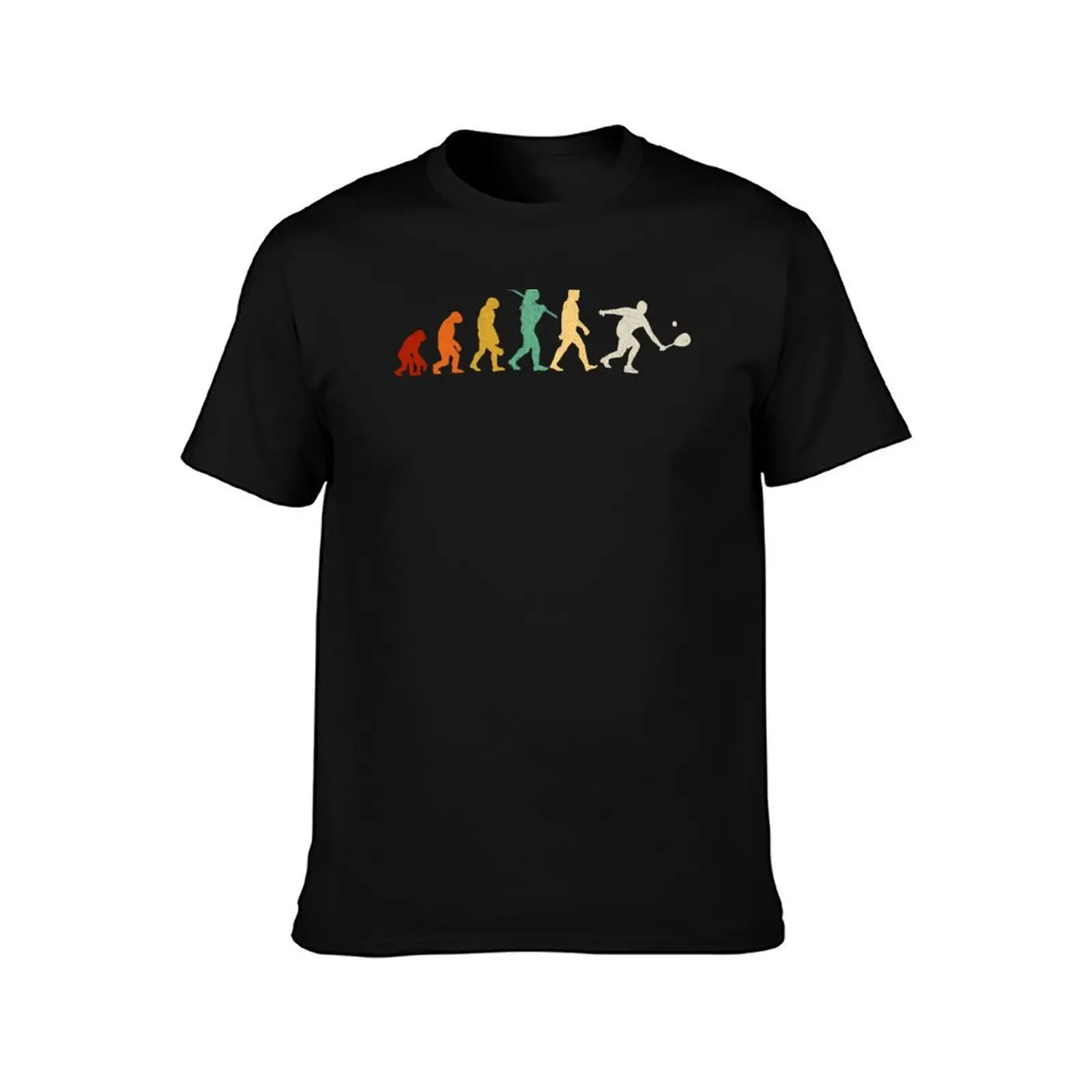 racquetball evolution, racquetball T-Shirt Simple Line Art Print Tee T-Shirt