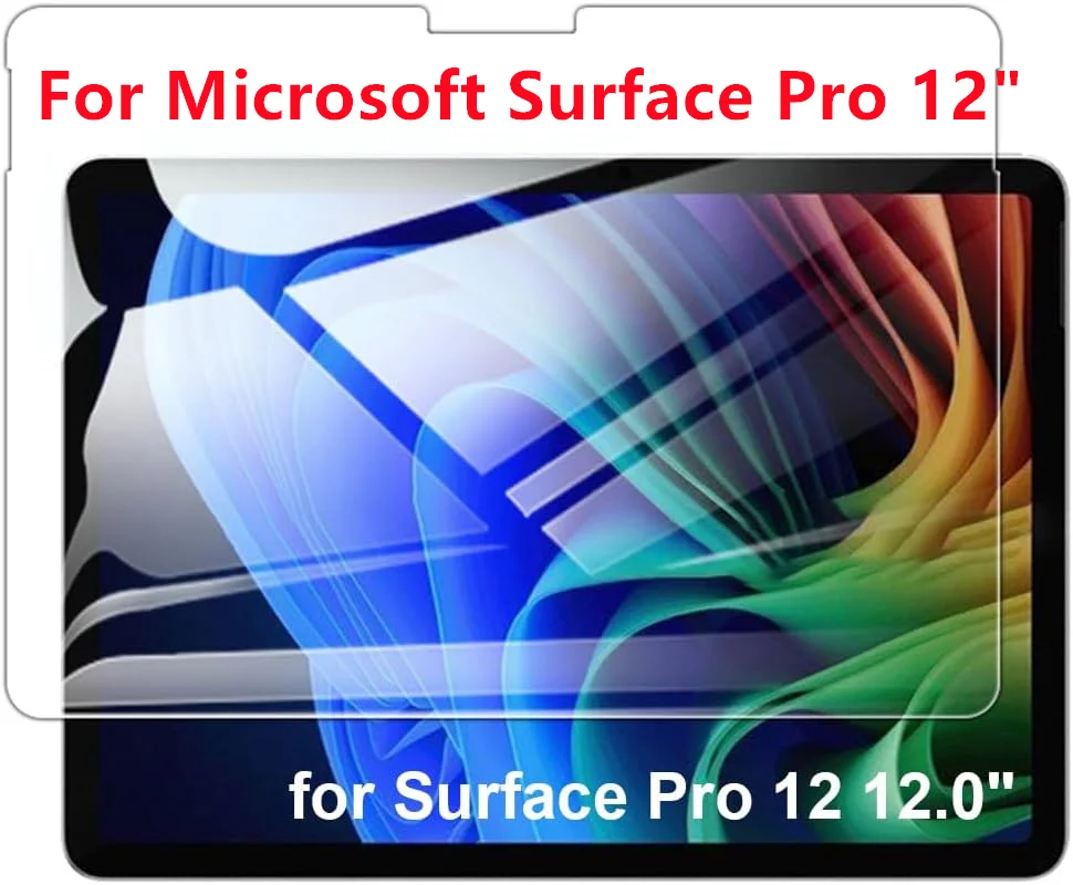 1PCS Tempered Glass Screen Protector For Microsoft Surface Pro 11 10 9 8 X 12 13 Inch Tablet Anti Scratch HD Protective Film