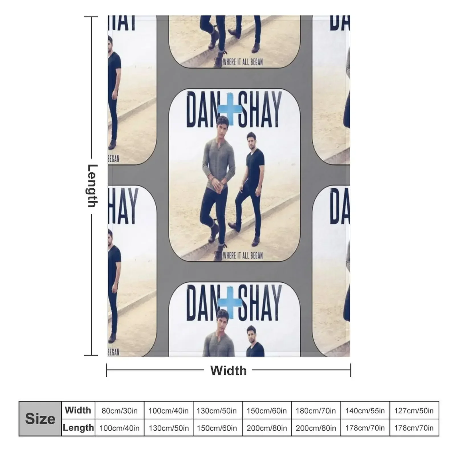 Women_s Dan Shay Album Throw Blanket Quilt Softest Blankets