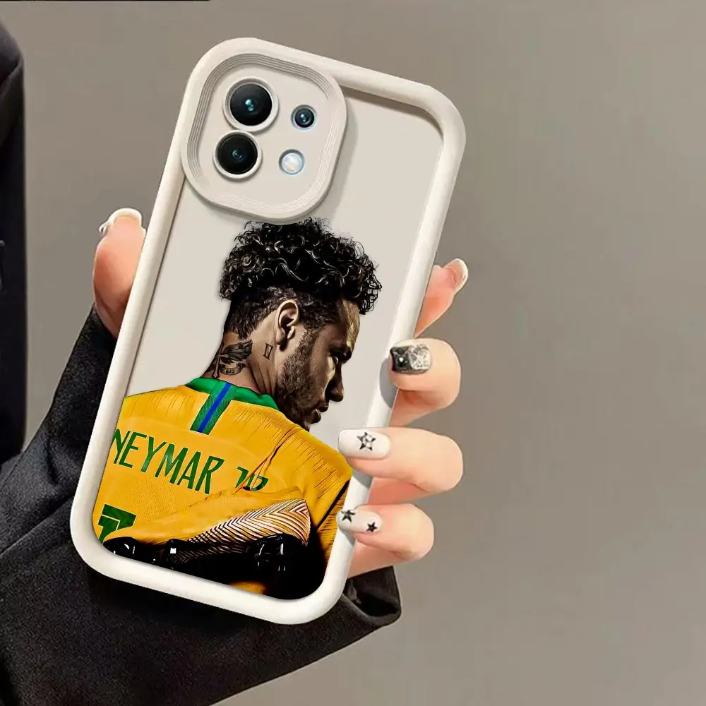 Coque de téléphone Footballer N-Neymar 10 pour Redmi NOTE 8 9 A1 A2 A3 A5 A7 9T 10 10C 12 12C 13 13C 14C 15 15C K30 K40 K60 K50
