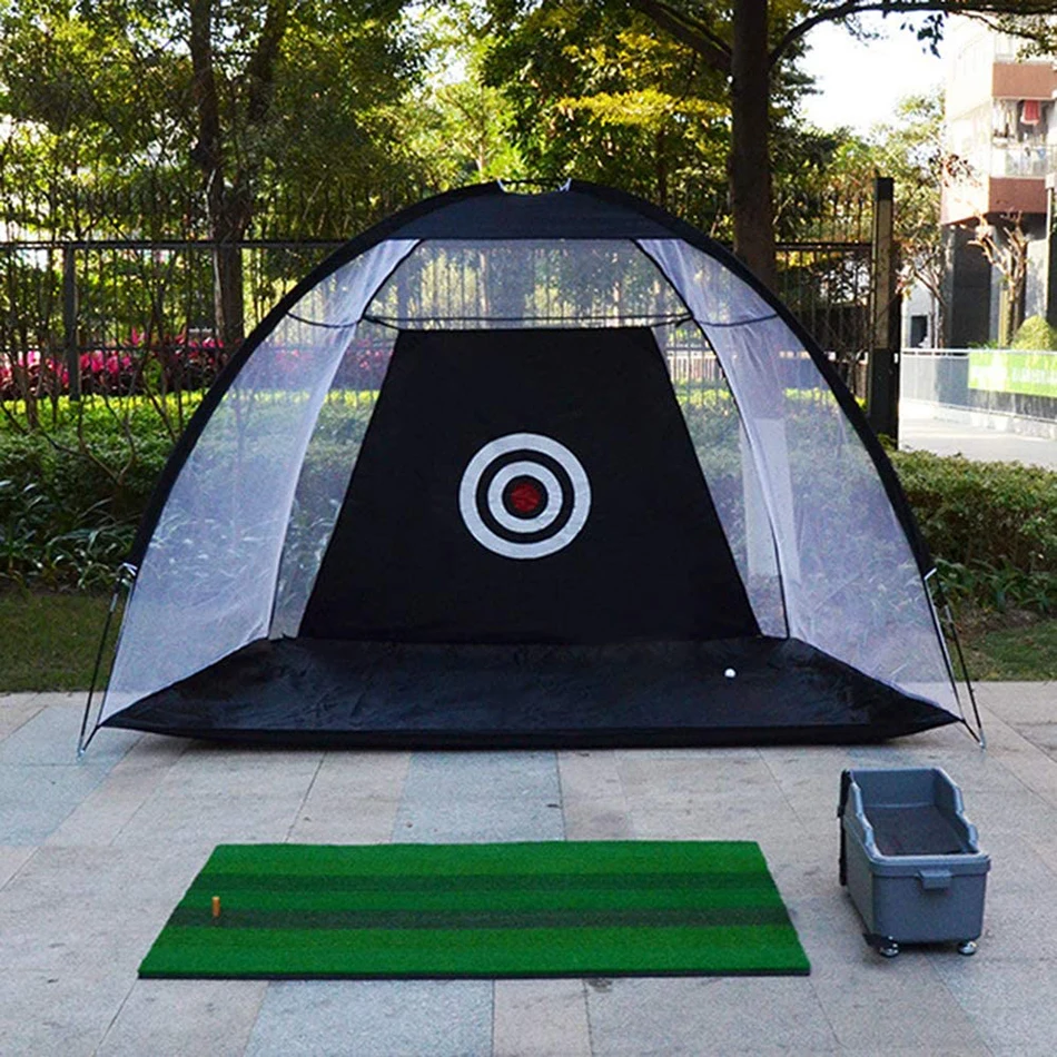 Factory Price Golf Driving Swing Hitting Net With Carry Bag Indoor Outdoor Golf Practice Chipping Netspromote sales - view 4