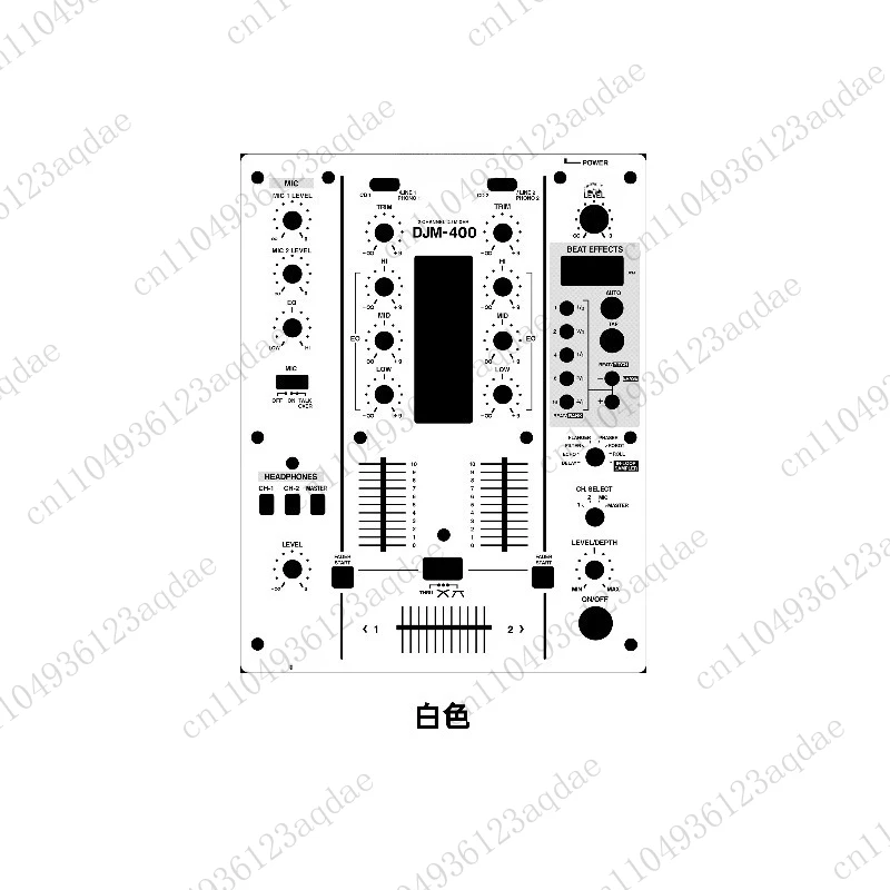 DJM-400 Skin Mixer Panel Mask Pioneer Colorful Sticker Excluding Mixing Station
