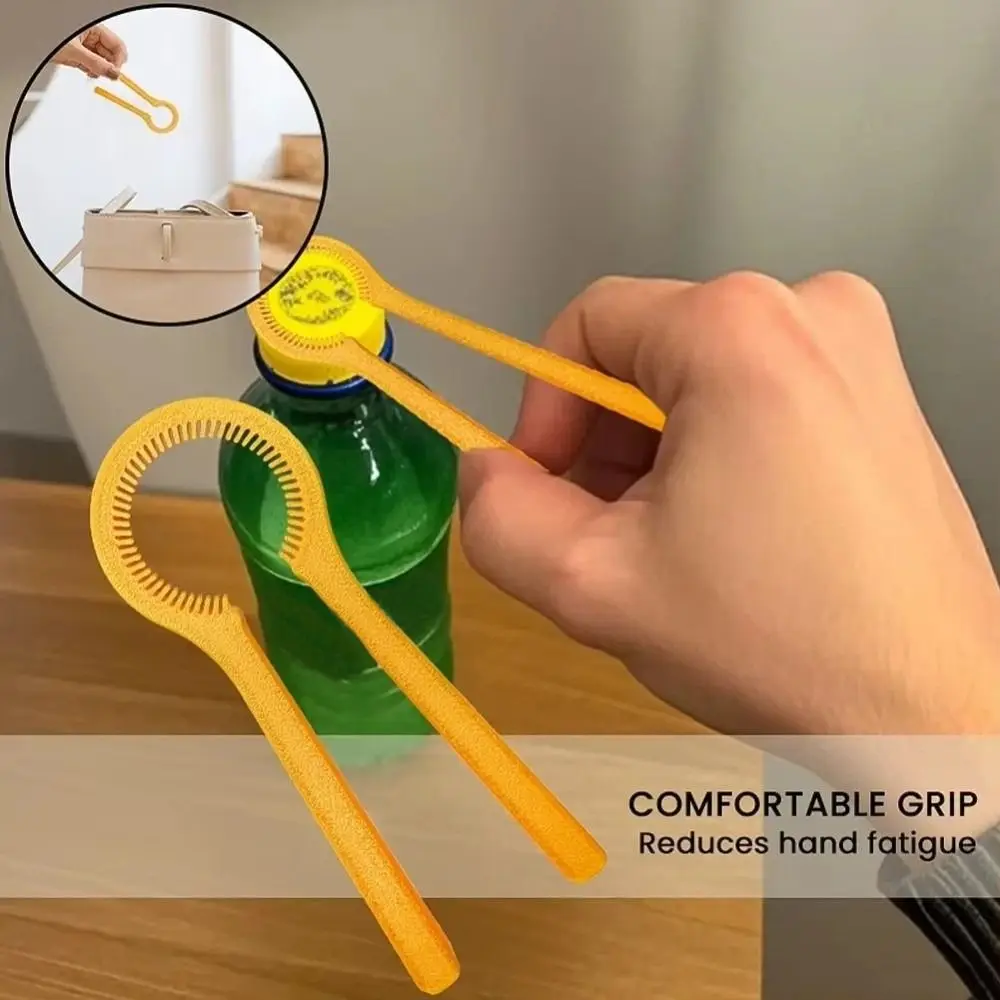 Creative Multifunctional Twist Bottle Opener Ergonomic Reusable Bottle Cap Opener Gear Design Durable Plastic Cap Lifter