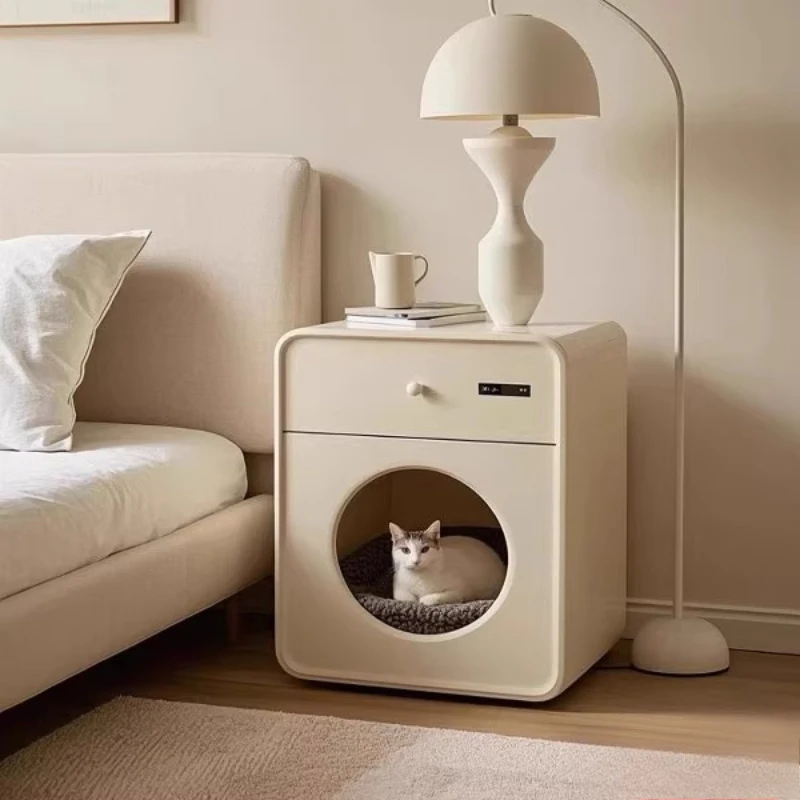 

Modern Decor Decorations Nightstands Round Cute Lounges Small Table Bedside Table Bedside Safe Mesa De Cabeceira Furniture Home