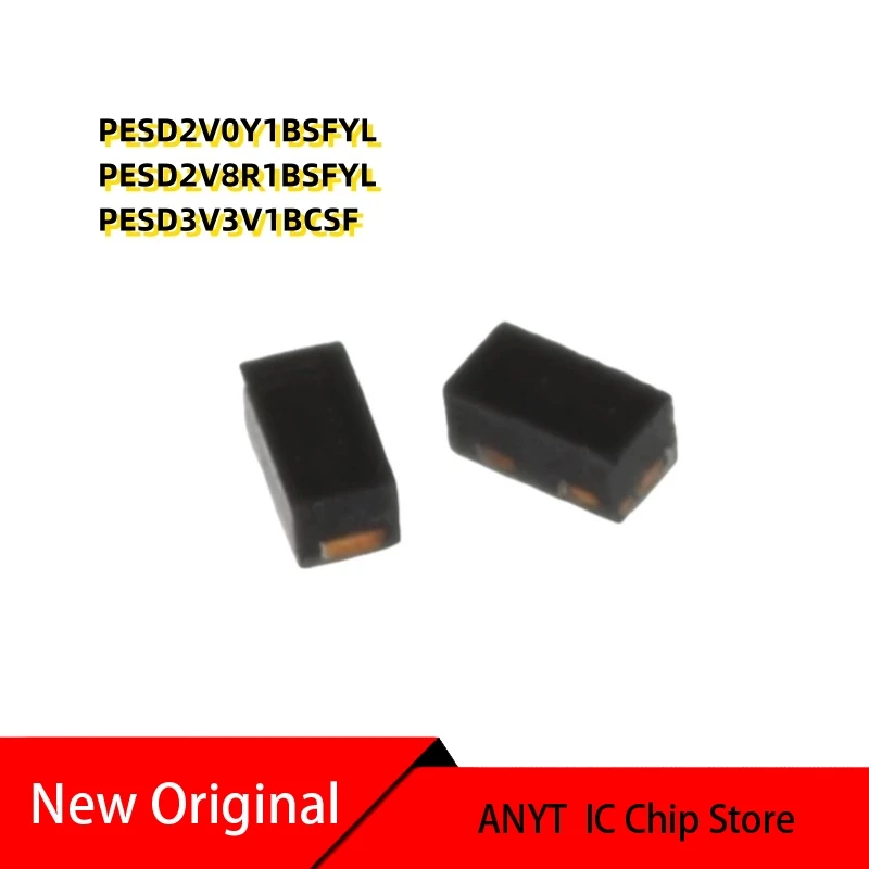 NEW 20PCS/lot  PESD2V0Y1BSFYL  2V0Y1BS 0Y1BS  PESD2V8R1BSFYL PESD2V8R1 PESD3V3V1BCSF PESD3V3V1   DSN0603-2