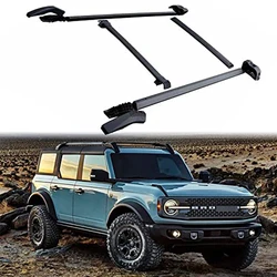 Luggage Rack Roof For Ford Bronco Cross Bars Kit roof rack Side Rails Bars hard top Modified Exterior Accessories 4X4 Off-roa