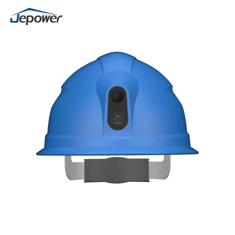 M3702-02A WiFi Hard Hat Safety Helmet With Camera IP66 1080P Smart Construction Video Hat