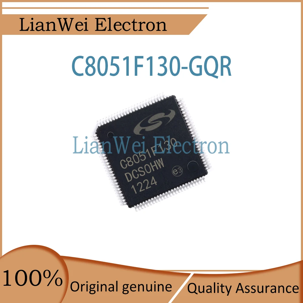 C8051F130 C8051F130-GQR IC MCU Chipset TQFP-100