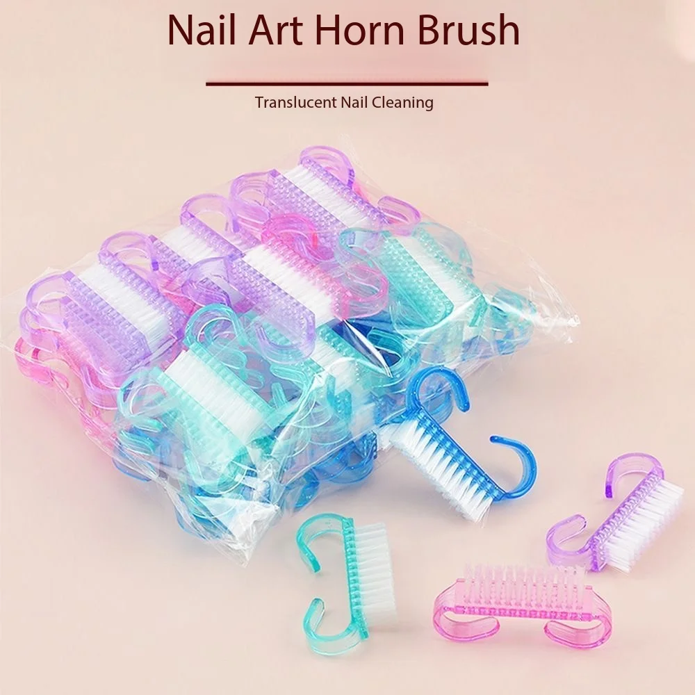 

Инструменты для ухода за ногтями: щетки в форме рога для удаления пыли с ногтей, а также щетки в форме рога с жесткой щетиной – специально разработаны.