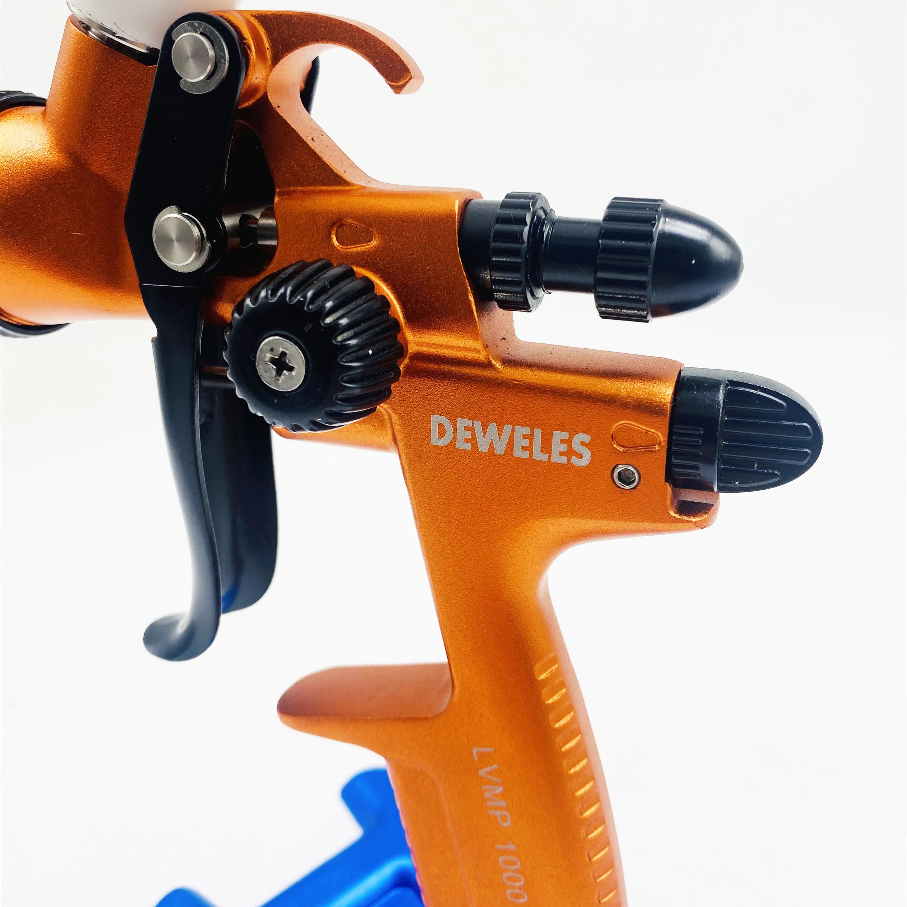 DEWELES Paint Spray Gun 1000BG forging High Atomization High-quality Car Sprayer Gun Air Tools low pressure airbrush