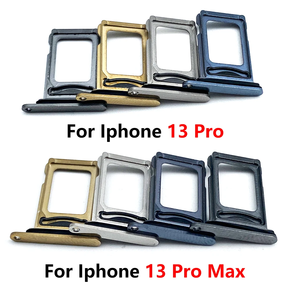 For Iphone 13 Pro Max SIM Card Tray Slot Holder Adapter Socket