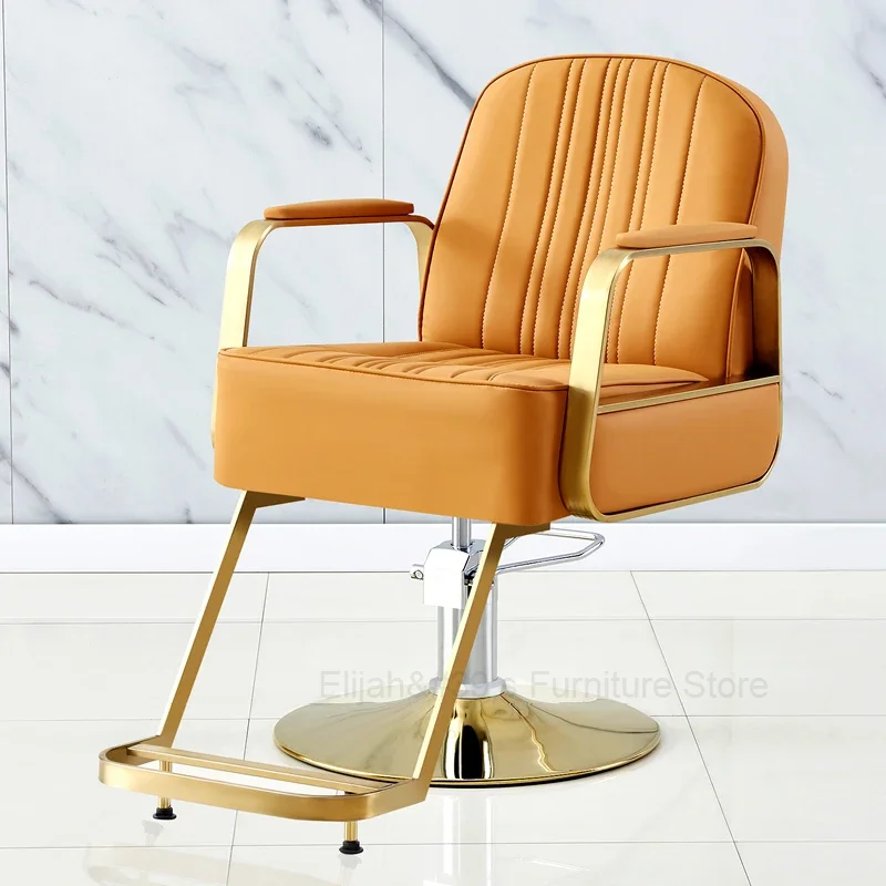 

Beauty Luxury Barber Chairs Stylist Vanity Comfortable Manicure Barber Chairs Professional Silla De Barbero Salon Equipment