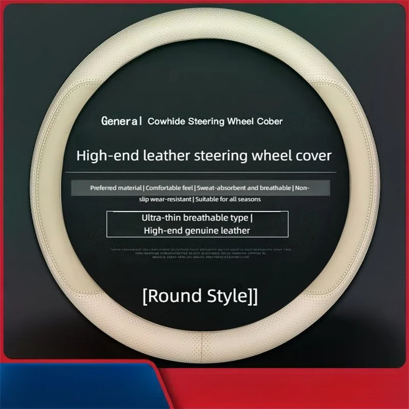 Adecuado para cubierta de volante de cuero Toyota Volley Corolla Rayon Asia Longrong poner Vito Highlander Camry cubierta de mango
